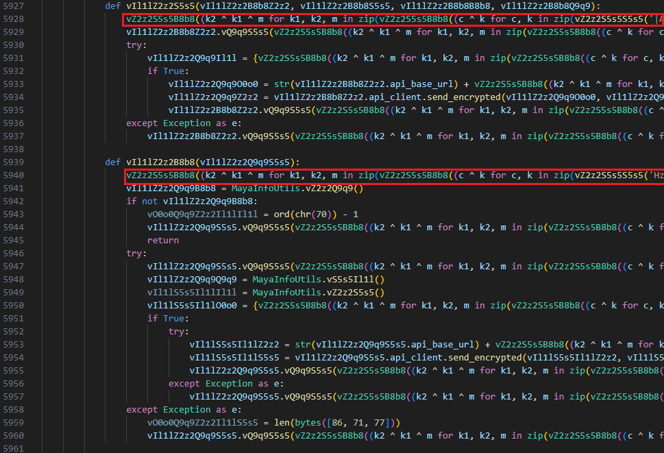 암호화된 String과 주석