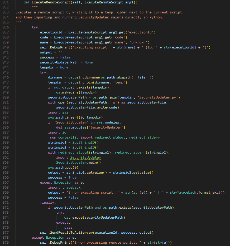 난독화된 실행순서